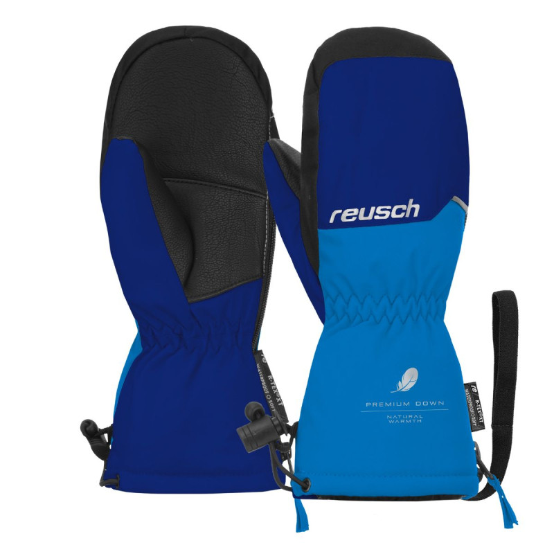 Dětské lyžařské rukavice Reusch JERRY DOWN R-TEX® XT MITTEN  - modrá