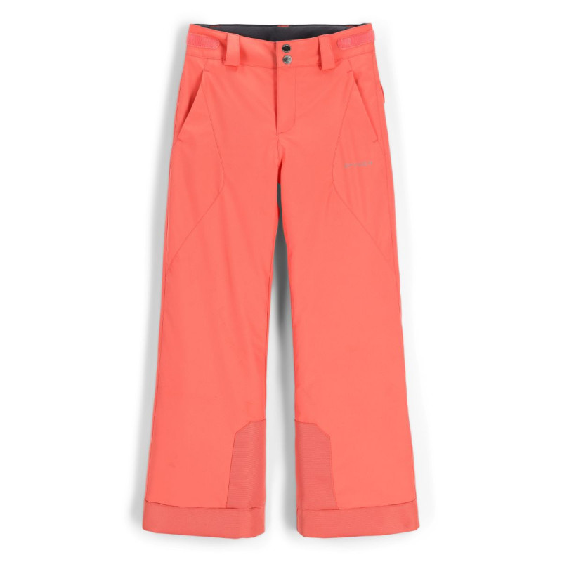 Dievčenské lyžiarské nohavice Spyder OLYMPIA  - oranžová