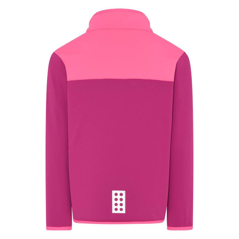 Dievčenská lyžiarská mikina Lego Wear SAIPAL 701  - ružová