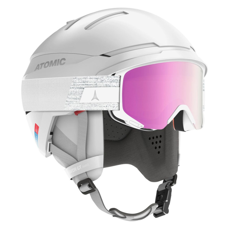Lyžařská helma Atomic SAVOR GT AMID  - bílá