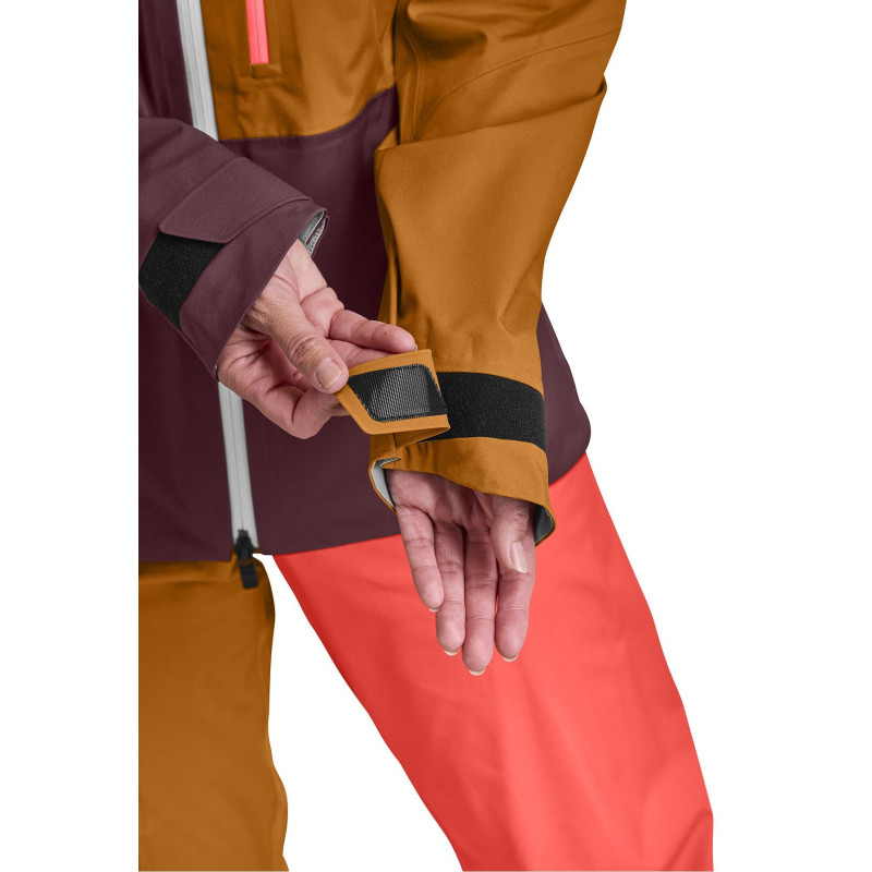 Dámska bunda Ortovox 3L ORTLER JACKET  - tmavo zelená