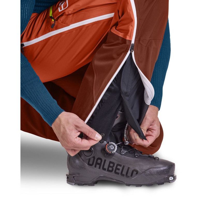 Pánské kalhoty Ortovox 3L ORTLER PANTS  - petrolejová
