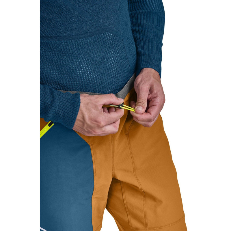 Pánske nohavice Ortovox BERRINO LONG PANTS  - petrolejová