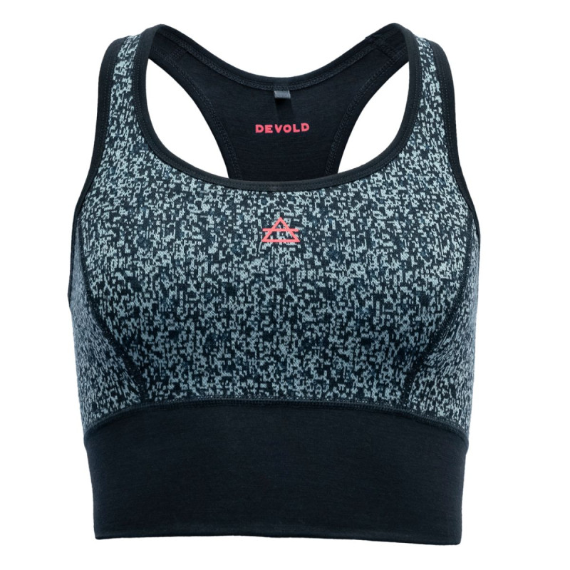 Dámska funkčná podprsenka Devold KVITEGGA TOP  - tmavo modrá