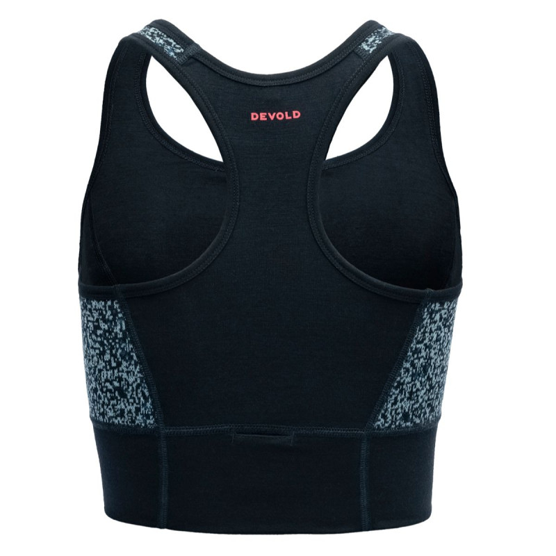 Dámska funkčná podprsenka Devold KVITEGGA TOP  - tmavo modrá