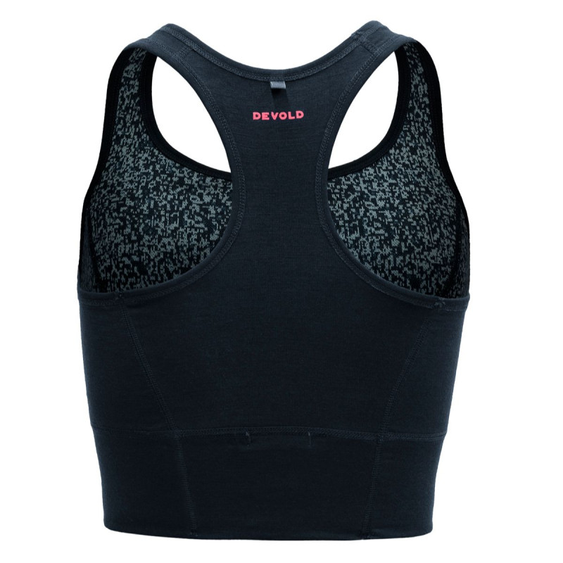 Dámska funkčná podprsenka Devold KVITEGGA TOP  - tmavo modrá
