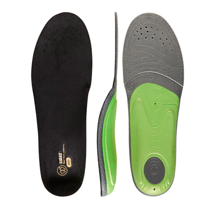 Ortopedické vložky Sidas 3FEET SLIM MID  - šedá