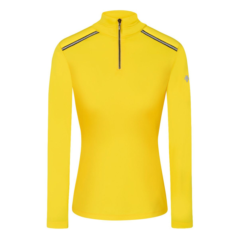 Dámska lyžiarská mikina Descente DALLAS  - žltá