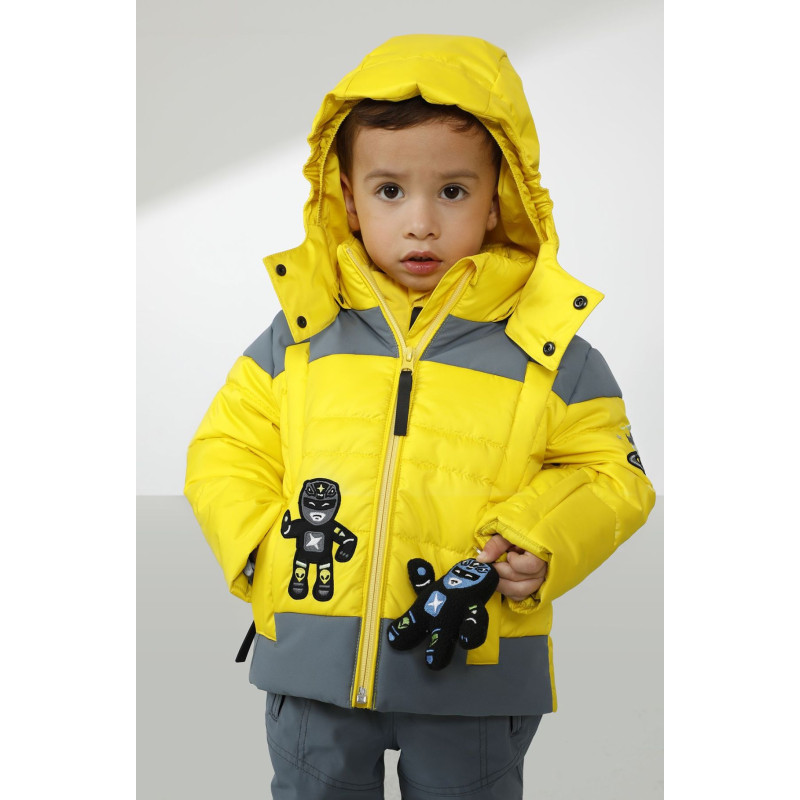 Chlapecká bunda Poivre Blanc W22-0903-BBBY/A SKI  - žlutá