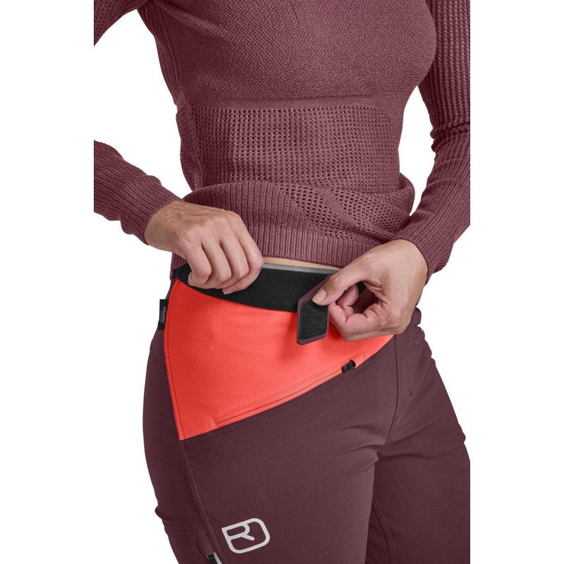 Dámské kalhoty Ortovox COL BECCHEI PANTS  - tmavě zelená