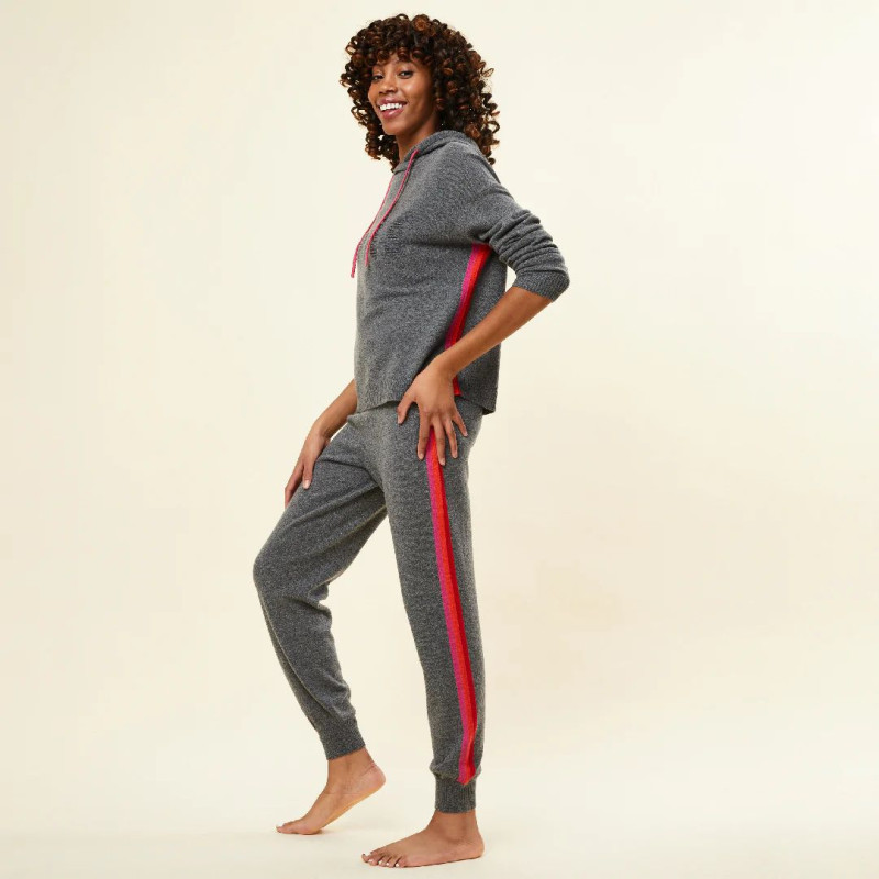 Dámské tepláky Krimson Klover APRES ALL DAY JOGGER  - šedá