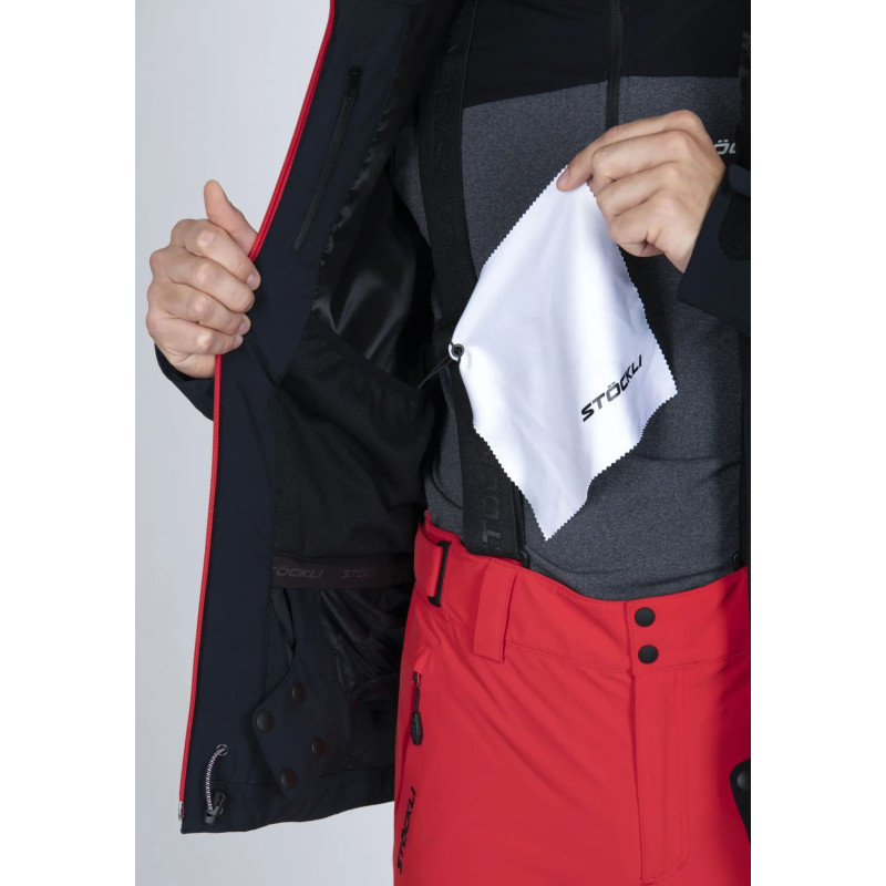 Pánská lyžařská bunda Stöckli WRT  - červená
