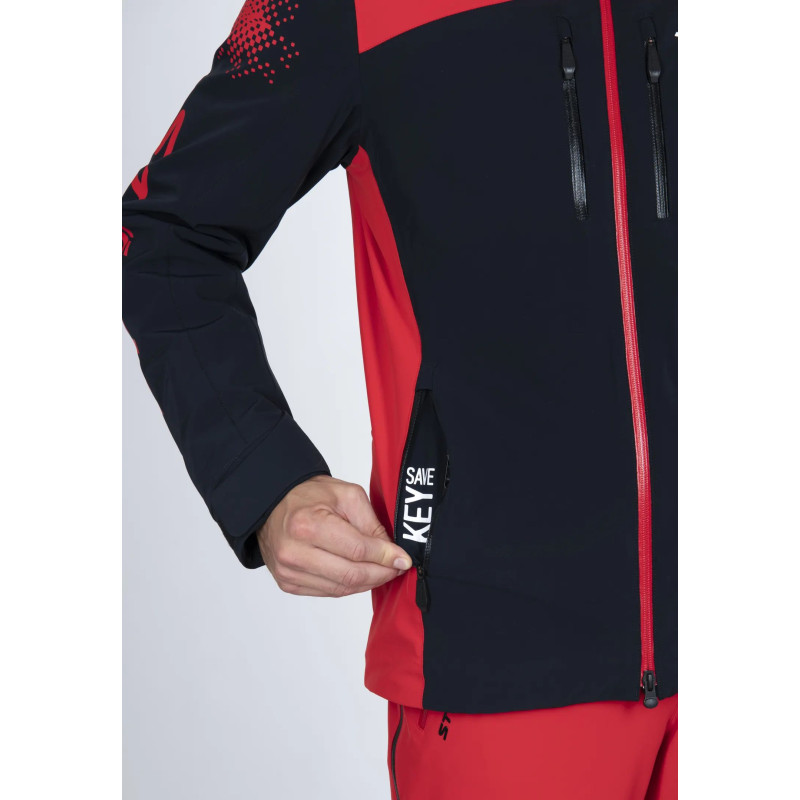 Pánská lyžařská bunda Stöckli WRT  - červená