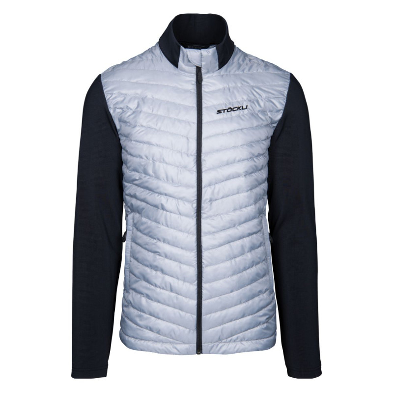 Pánska lyžiarská bunda Stöckli INSULATOR  - strieborná