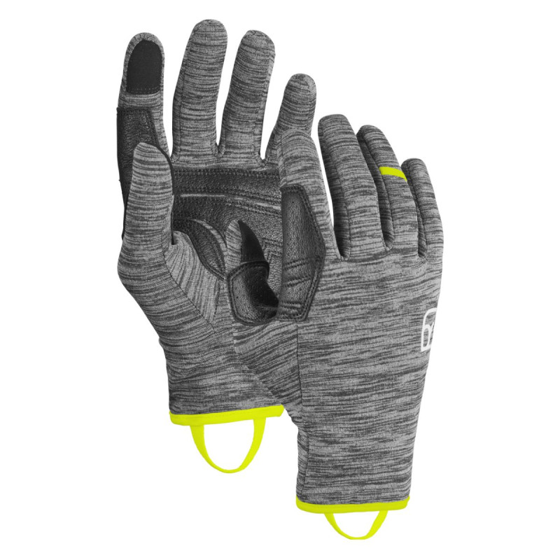 Rukavice Ortovox FLEECE LIGHT GLOVE  - tmavo šedá