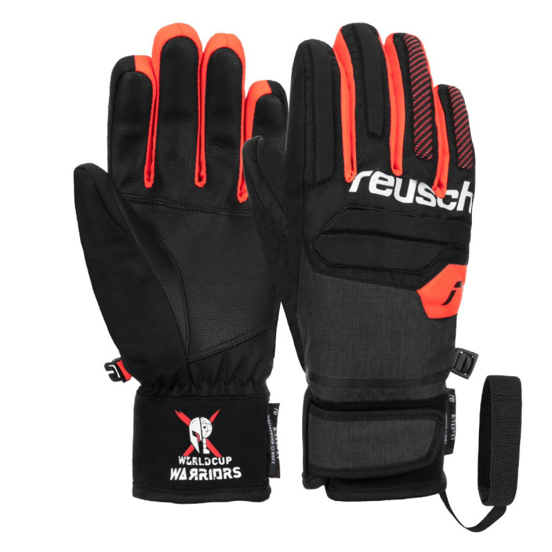 Dětské lyžařské rukavice Reusch WARRIOR R-TEX® XT  - černá