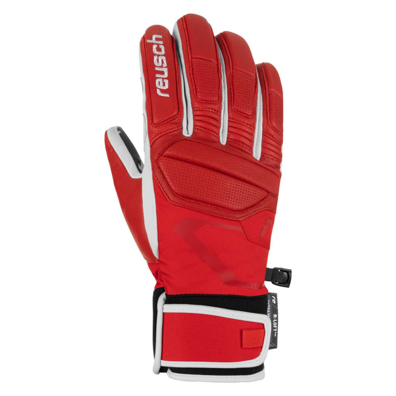 Pánske lyžiarské rukavice Reusch MARCO ODERMATT  - červená