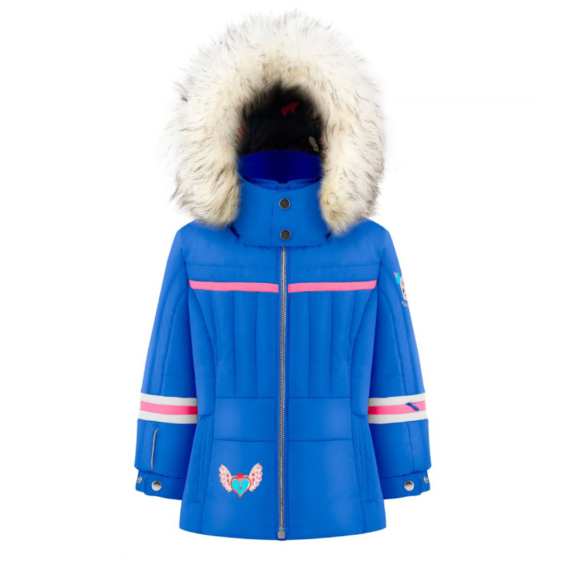 Dívčí lyžařská bunda Poivre Blanc W22-1002-BBGL SKI  - modrá