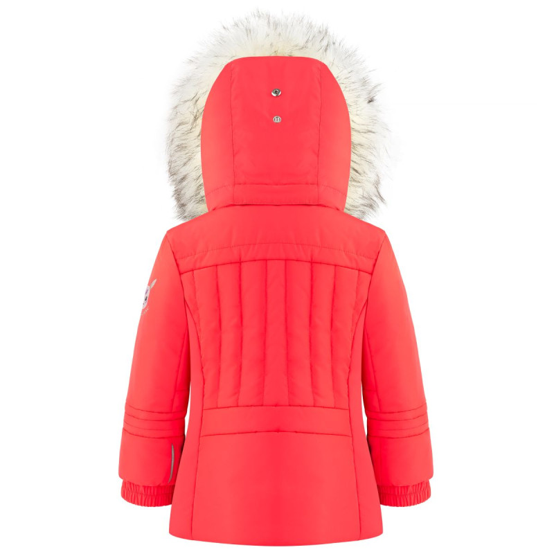 Dievčenská lyžiarská bunda Poivre Blanc W22-1002-BBGL SKI  - ružová