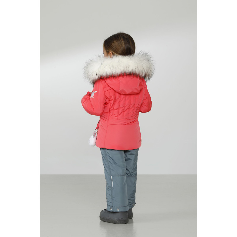 Dievčenská lyžiarská bunda Poivre Blanc W22-1002-BBGL SKI  - ružová