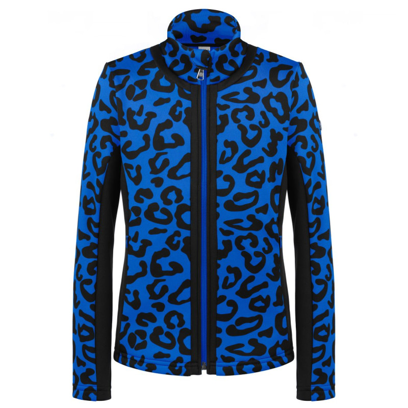 Dívčí lyžařská mikina Poivre Blanc W22-1702-JRGL/L STRETCH FLEECE  - modrá