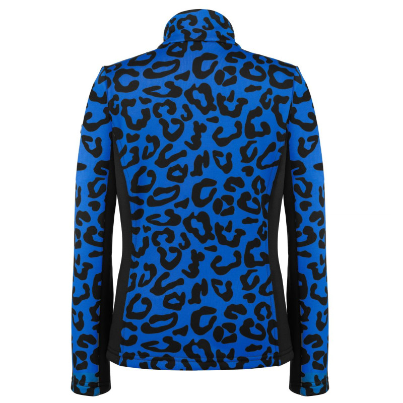 Dívčí lyžařská mikina Poivre Blanc W22-1702-JRGL/L STRETCH FLEECE  - modrá