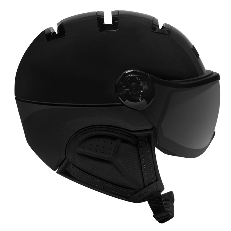 Lyžařská helma Kask PIUMA-R MONTECARLO VISOR  - černá