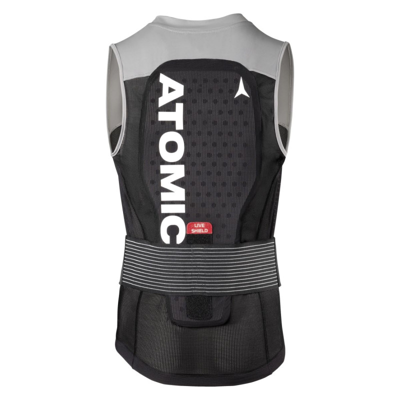 Pánsky lyžiarský chránič chrbtice Atomic LIVE SHIELD VEST  - šedá