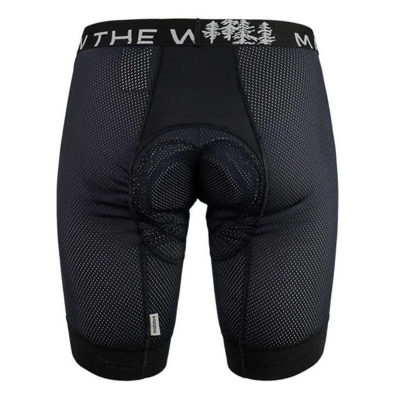 Pánské cyklistické kraťasy Maloja POPLARM.  - černá