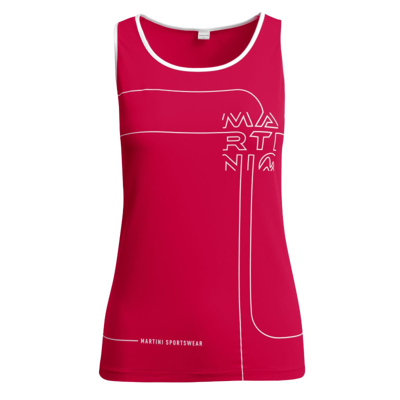 Dámske tielko Martini Sportswear MTN.LOVE  - tmavo ružová
