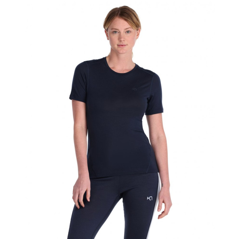 Dámské funkční tričko Kari Traa LUCIE TEE  - tmavě modrá
