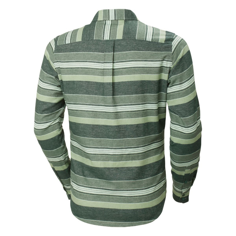 Pánska košeľa Helly Hansen LOKKA ORGANIC FLANNEL  - zelená