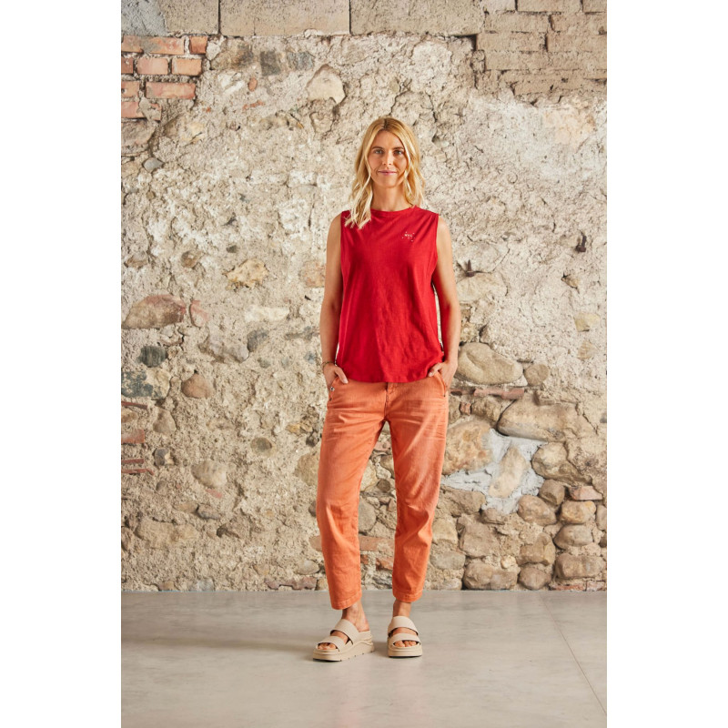 Dámske nohavice Maloja MOHNBLUMEM.  - oranžová