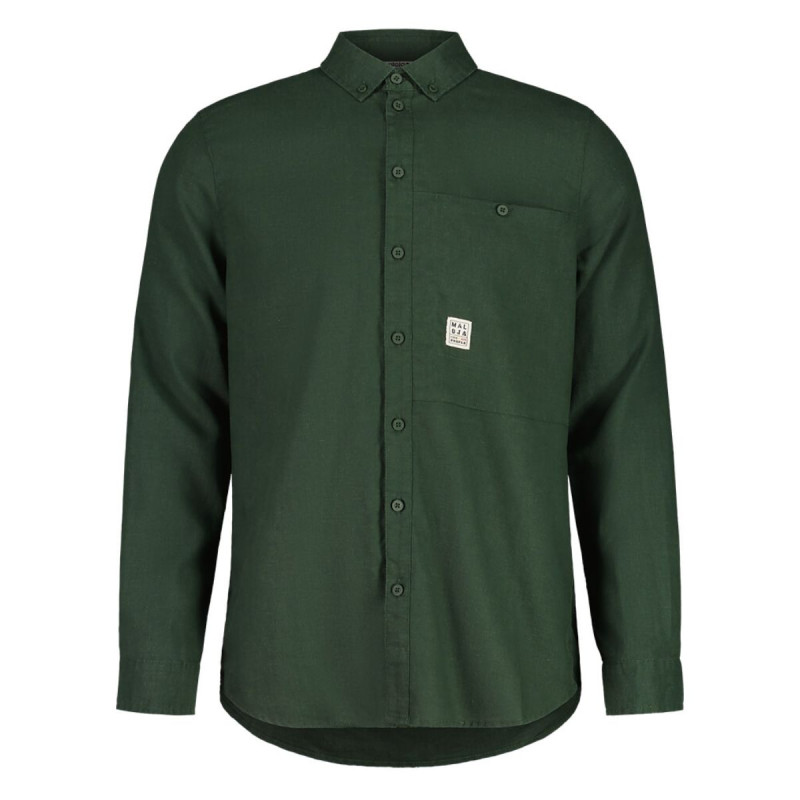 Pánska košeľa Maloja RAINIERM.  - tmavo zelená