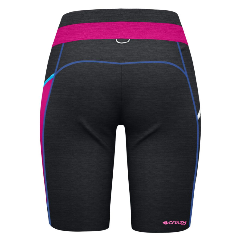 Dámske kraťasy Crazy IONIC  - tmavo šedá