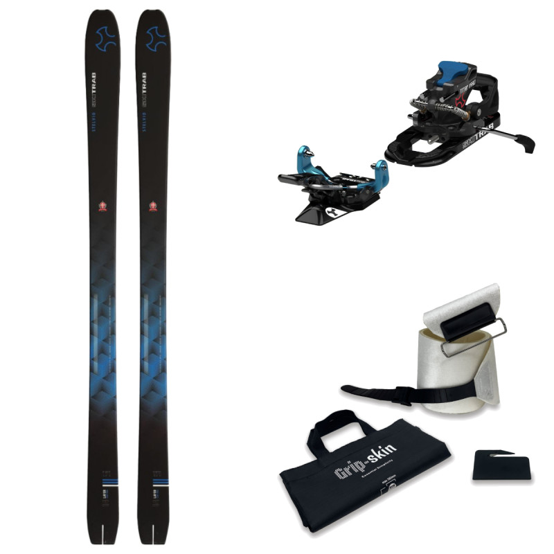 Skialpový set Ski Trab STELVIO 85 + TITAN VARIO.2 85 + GRIP-SKIN