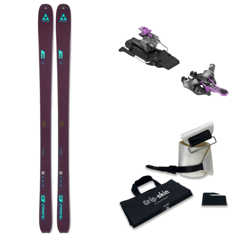 Skialpový set Fischer TRANSALP 84 C + RAIDER 10 + GRIP-SKIN