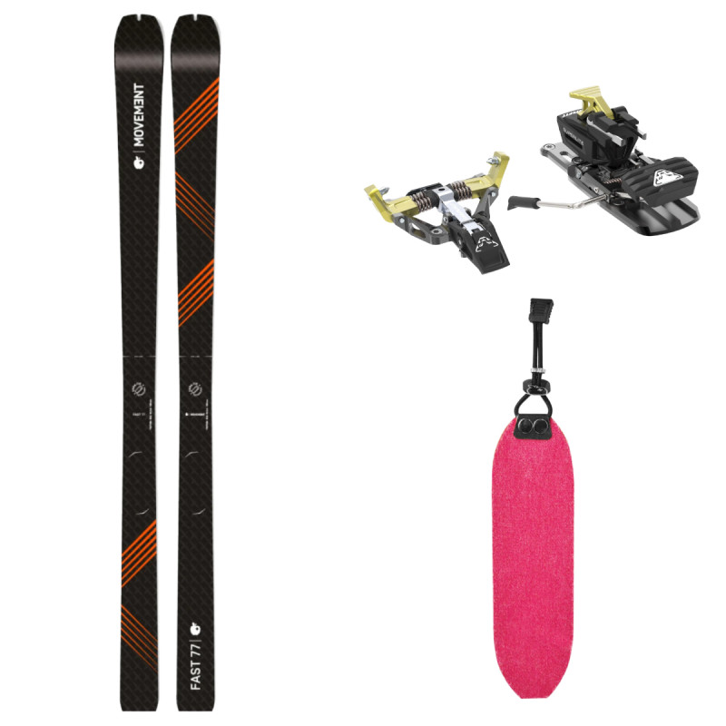 Skialpový set Movement FAST 77 + DYNAFIT SUPERLITE 175+ (Z12) + SKINS