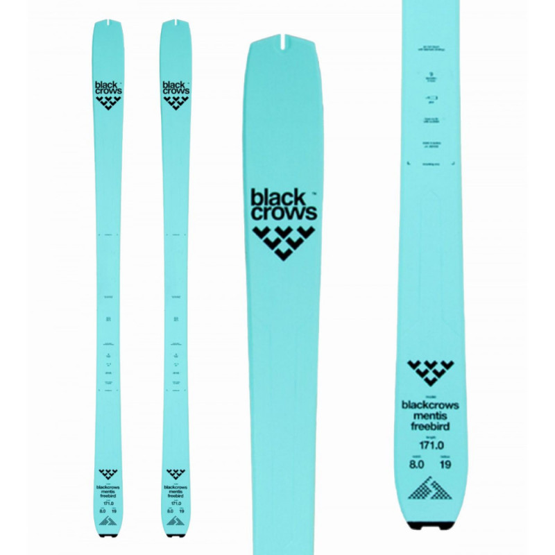 Skialpovy set MENTIS FREEBIRD + SUPERLITE 175+ (Z12+) + SUMMIT SKINS
