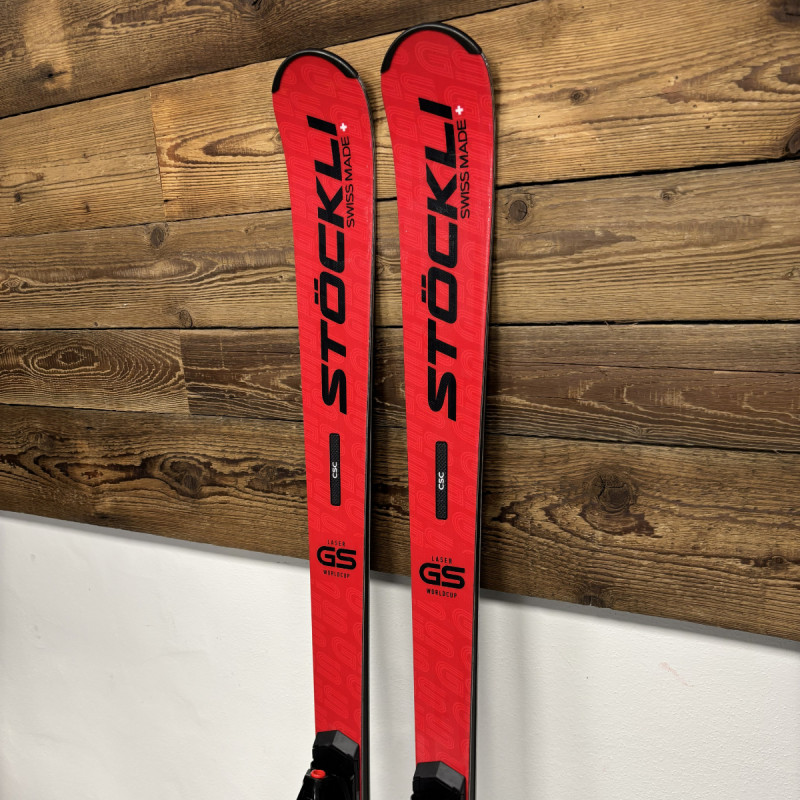 Testovací lyže Stöckli LASER GS + SRT SPEED + SRT 12