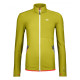 Dámská mikina Ortovox FLEECE JACKET  - žlutá