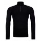 Pánské funkční tričko Ortovox 230 COMPETITION ZIP NECK  - černá