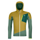 Pánska bunda Ortovox LADIZ HYBRID JACKET  - khaki