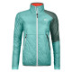 Dámska bunda Ortovox SWISSWOOL PIZ VIAL JACKET  - svetlo modrá
