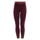 Dětské funkční kalhoty Devold DUO ACTIVE JUNIOR  - vínová