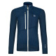 Dámska mikina Ortovox FLEECE GRID JACKET  - tmavo modrá