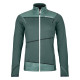 Dámská mikina Ortovox FLEECE LIGHT JACKET  - tmavě šedá