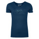 Dámske funkčné tričko Ortovox 150 COOL VINTAGE BADGE TS  - tmavo modrá