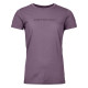 Dámské funkční tričko Ortovox 150 COOL BRAND TS  - fialová