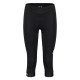 Dámske cyklistické nohavice Maloja MINORM. 3/4  - čierna